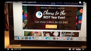 CANDLE SALE: PARTYLITE | Angie’s Life