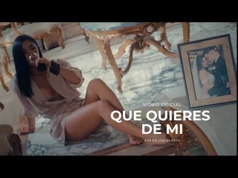 Kim De Los Santos - Que Quieres De Mi | Salsa Romántica Official Video