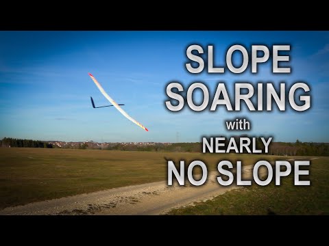 RC Hangflug fast ohne Hang - PURE GLIDING - Explorer Big Flap F5J - Julian Benz
