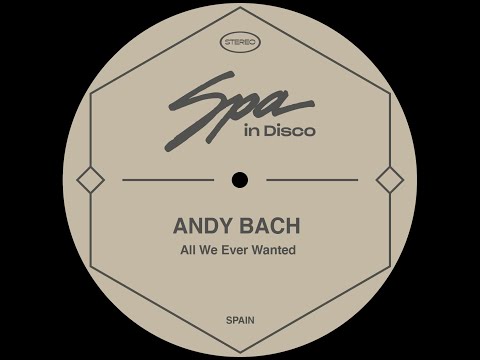 Spa In Disco [SPA201] ANDY BACH -  It's Like That