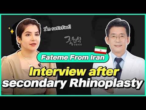 [Interview after secondary Rhinoplasty with Fateme] How did it change after Pinocchio nose surgery?