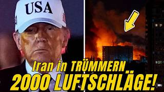 Iran in Trümmern: 2.000 Luftschläge in 30 Stunden – 48 Führungskader getötet