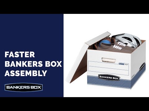Faster Bankers Box Assembly-Fastfold