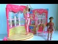 Видео с игрушками Барби, Челси и Джина в балетной студии, Барби учит как нужно ...