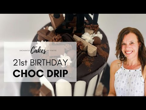 How to Make a Stunning Custom Chocolate Drip Cake! 🎂🍫 | Perfect for Beginners