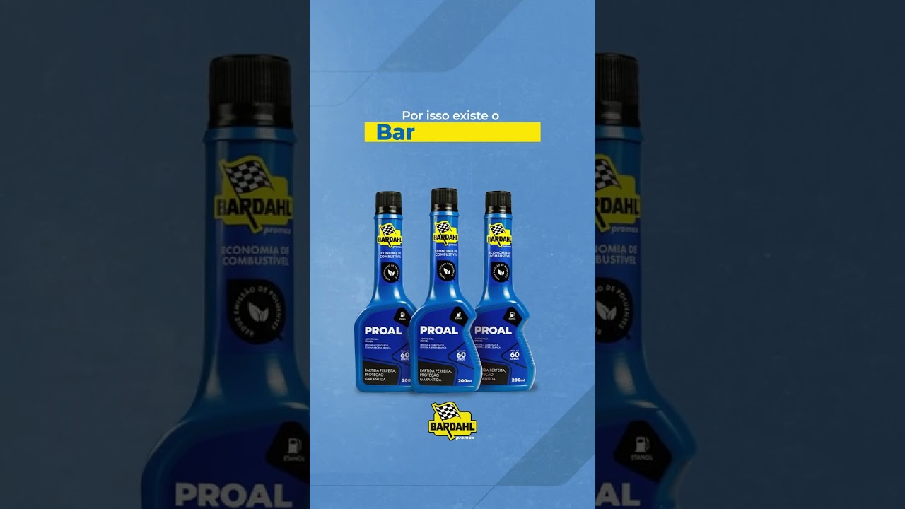 Etanol também exige cuidado ⛽ Cuide com Bardahl Proal
