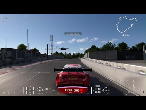 Tour chrono sur la Nordschleife en Audi RS 5 DTM | #GT7