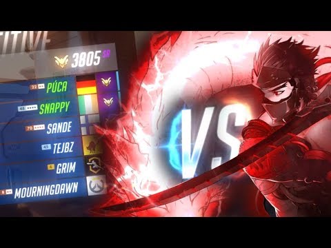 When you run into a streamer in Competitive - Overwatch