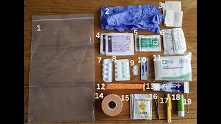 Basic Outdoor First Aid Kit