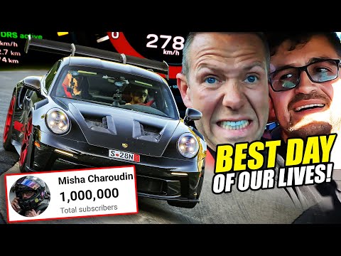 1 MILLION! INSANE Porsche 992 GT3 RS BIG SEND! // Nürburgring