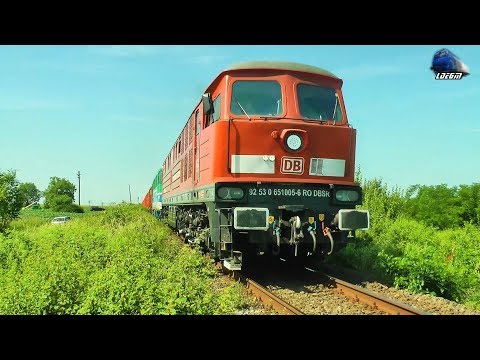 BR232 Ludmilla 65-1005-6&Marfar DB Cargo Freight Train pe/on Line 310 Lângă/Near Oradea  13 June2019