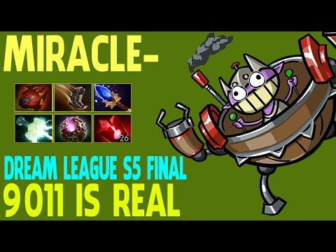 Miracle- vs Dendi Mid lane - Dota 2 Highlights - Miracle Timbersaw 9K MMR is Real