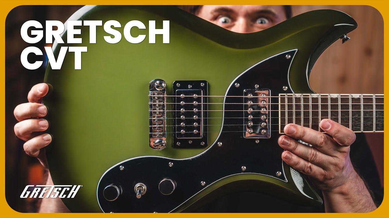 Gretsch CVT Electromatic Electric Guitar - Wychwood Green - YouTube