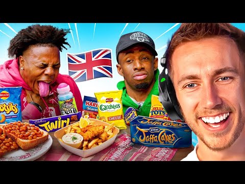 MINIMINTER REACTS TO SPEED TRIES BRITISH SNACKS