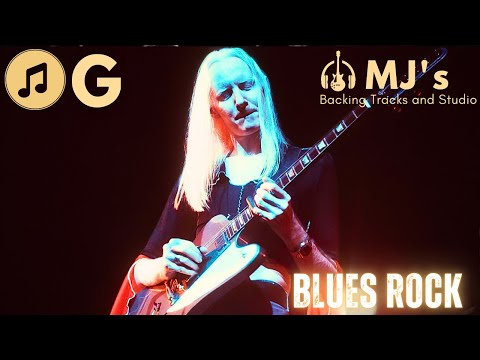 Shuffle Blues Rock in G | Backing Track