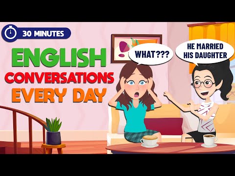 30 Minutes of Everyday Conversations to Learn English | English Story for English Speaking Practice