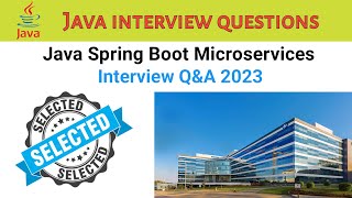 Download the video "Java Spring Boot Microservice Real Time interview Question & Answer for Fresher 2024"