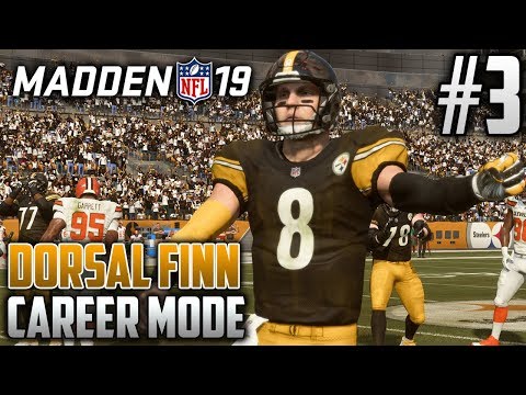 Madden 19 Career Mode | Dorsal Finn (QB) | EP3 | THE BROWNS ARE OVER .500?!?!?