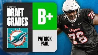 2024 NFL Draft Grades: Dolphins select Patrick Paul No. 55 Overall | CBS Sports