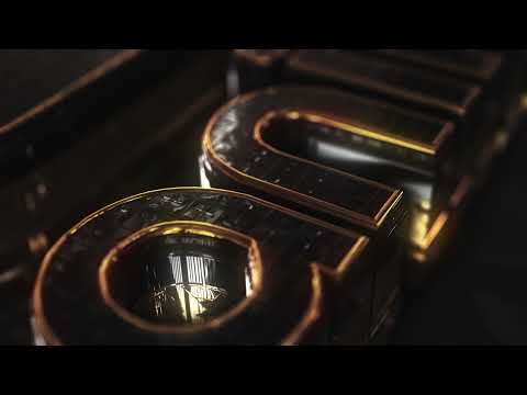 3D Cinematic | Black & Gold Logo | Diamond Logo | Intro | Animation