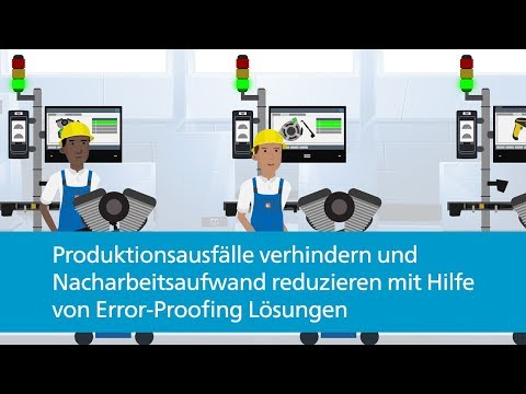 Atlas Copco I Nacharbeitsaufwand reduzieren mit Hilfe von der Error-Proofing Lösung SQS3