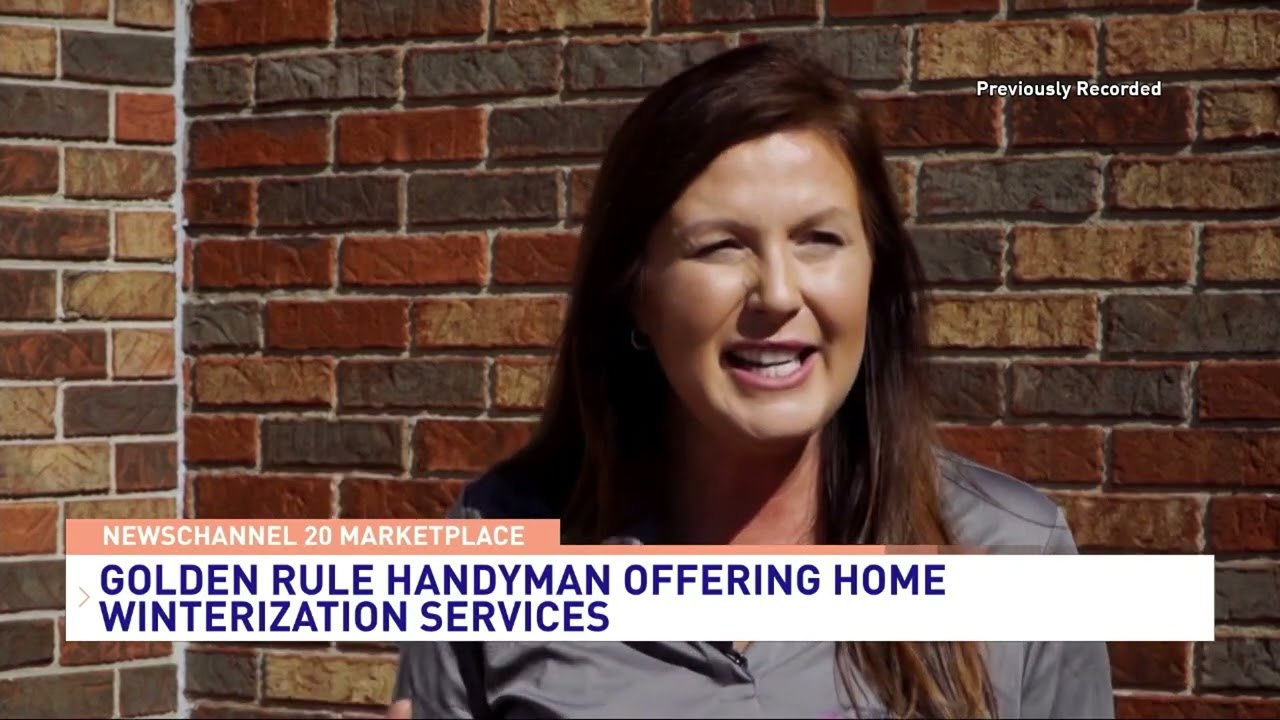 Marketplace: Golden Rule Handyman Offering Home Winterization Services