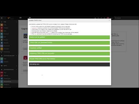 TYPO3 Minor-Updates ab Version 9