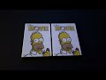 2 Different Versions Of The Simpsons Movie 2007 DVD USA