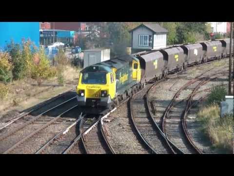 70003 6F02 @ Warrington Bank Quay Low Level 30/09/11