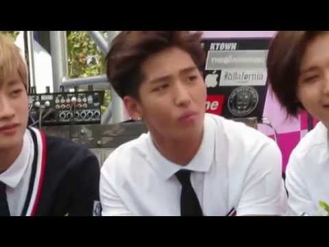 [Fancam] Testing B1A4's English (DFLA)