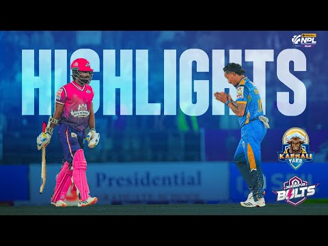 M28 | Karnali Yaks vs Janakpur Bolts