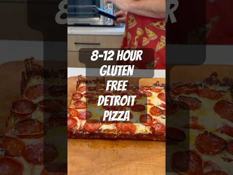Super Airy Gluten Free Detroit Pizza Recipe