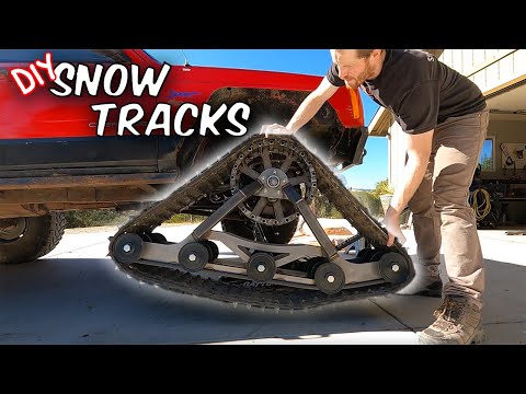 Building DIY Snow Tracks! | Part 1