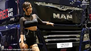 [4K] 2018 BIMOS 부산모터쇼 MAN  레이싱모델  천세라