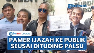 Roy Suryo Pamerkan Ijazah Asli ke Publik seusai Dituding Palsu: Silahkan Difoto, Dianalisis & Diuji