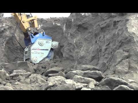 Xcentric Ripper XR40 Breaking Slags (Charleroi Belgium), www.SAES.nl