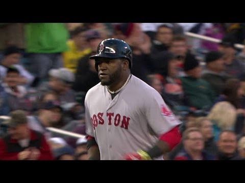 Papi ties Rice with 382nd Red Sox homer