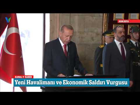 Devletin Zirvesi Anıtkabir'de 29 Ekim 2018