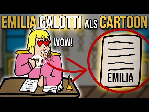 Dieser Emilia-Galotti-Cartoon rettet dein Abi! – 1. Aufzug, 1. Szene