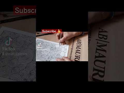 Circle designs black and white #art #geometry #viral #artdrawing #creative #shorts