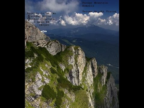 Ancient Drawings Discovered Mt Side Of Romania Bucegi Mt. By Gerone Wright