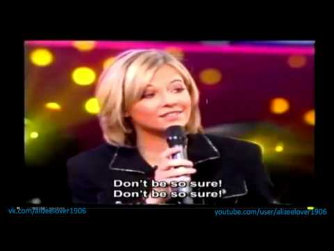 Alizée got surprised on «Stars a Domicile» [2001] + english subtitles ;)