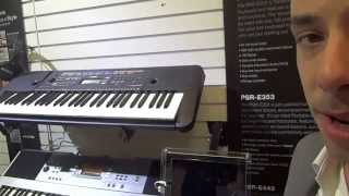 Video thumbnail for NAMM 2015: YAMAHA PSR-E253 & PSR-E353 PORTABLE KEYBOARDS by Australian Musician