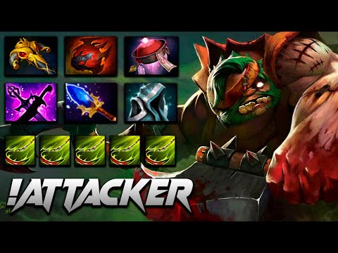 Attacker Pudge - Dota 2 Pro Gameplay [Watch & Learn]