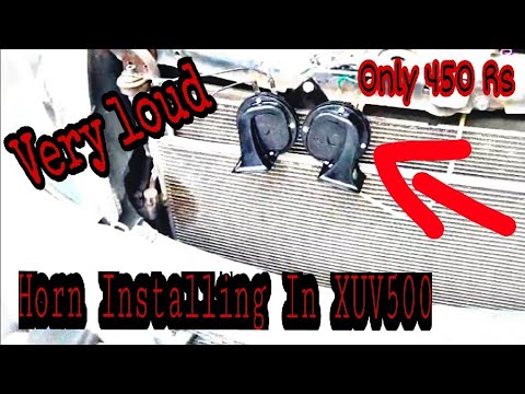 Best Bosch car horn | installing | very loud | luxury sound | Very cheap only 450Rs