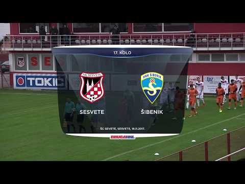 SAŽETAK: SESVETE vs ŠIBENIK 2:2 (17. kolo, Druga HNL 17/18)