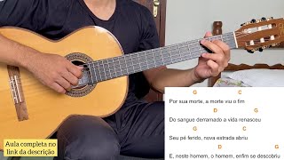 POR SUA MORTE (canto de entrada - PÁSCOA) - TOCANDO A MÚSICA [letra e cifra]
