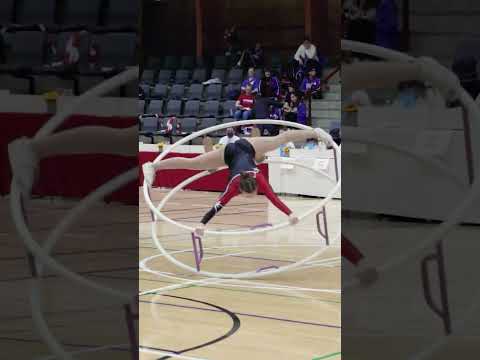 Junior Women Spiral Finals at the World Championships 2022 in Gymwheel