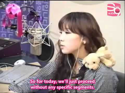 Taeyeon's Chinchin Radio Last Broadcast - SNSD [04.25.10] (en) [1_8]