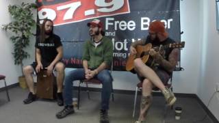 Crobot "Not For Sale" Acoustic live at WGRD in Grand Rapids, MI 9/13/2016